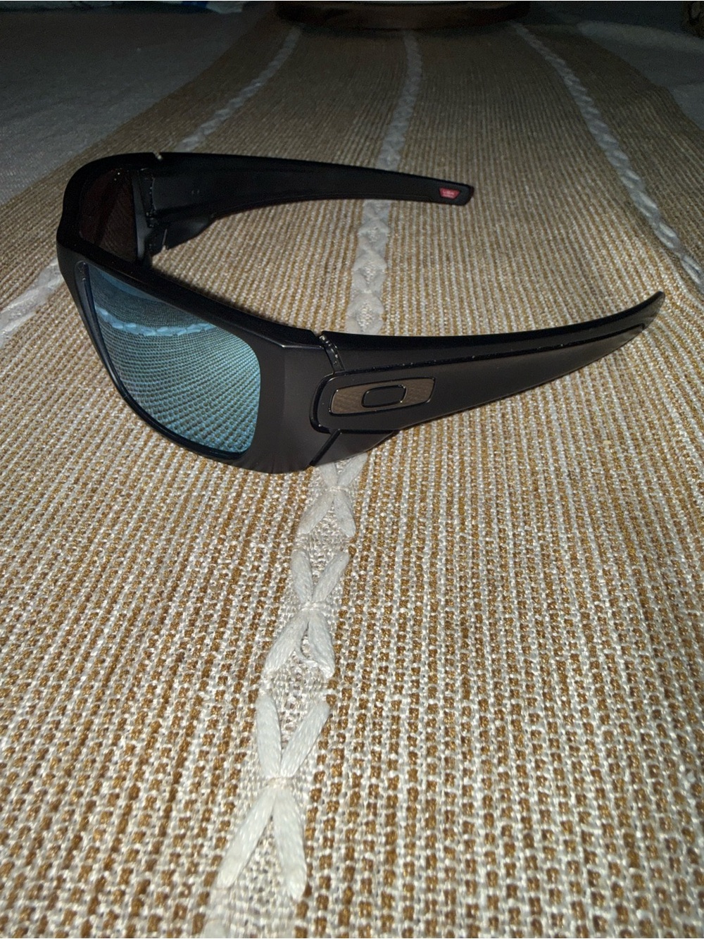 Oakley Fuel Cell OO9096-D8 Matte Black Prizm Deep Water Polarized Sunglasses